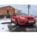 Накладки сплиттеры на пороги на Ford Focus II ST